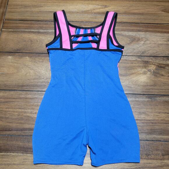 Freestyle by Danskin Child Dance Leotard w/ Front Bling - Size Small (6/6X) - Picture 3 of 5